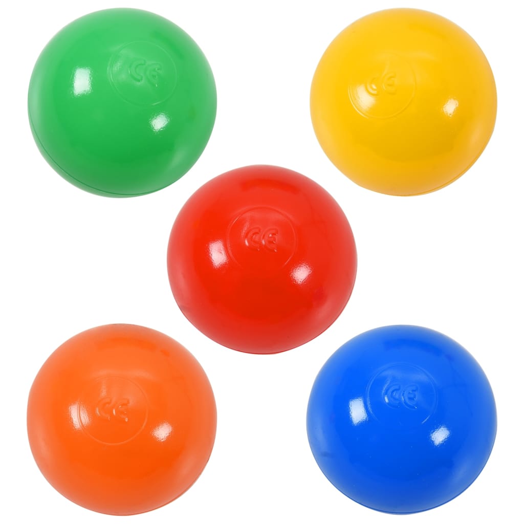 Kinderspeeltent met 250 ballen 102x102x82 cm blauw
