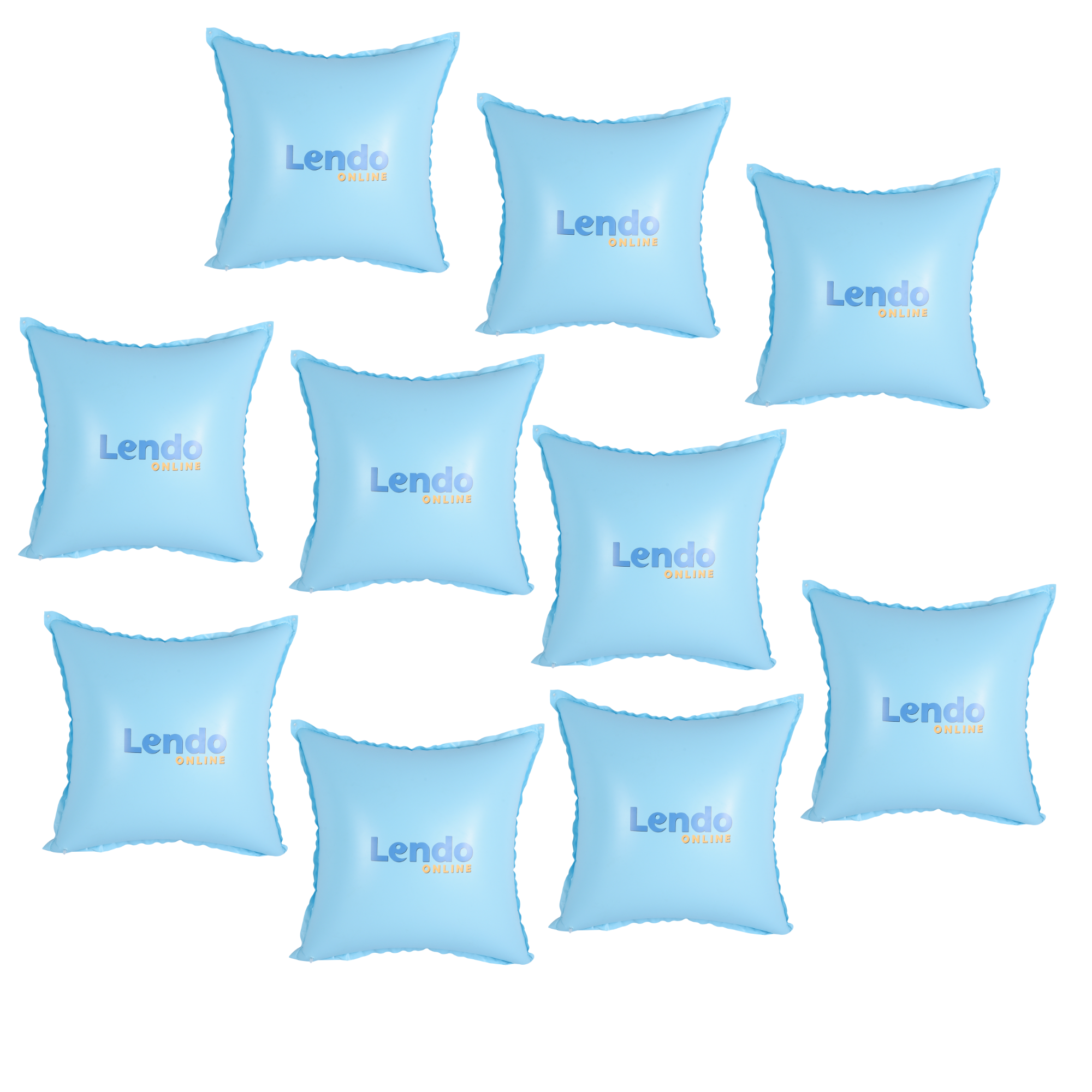 Lendo Online Coussin de piscine pour couverture de piscine 120x120cm 10 pcs 