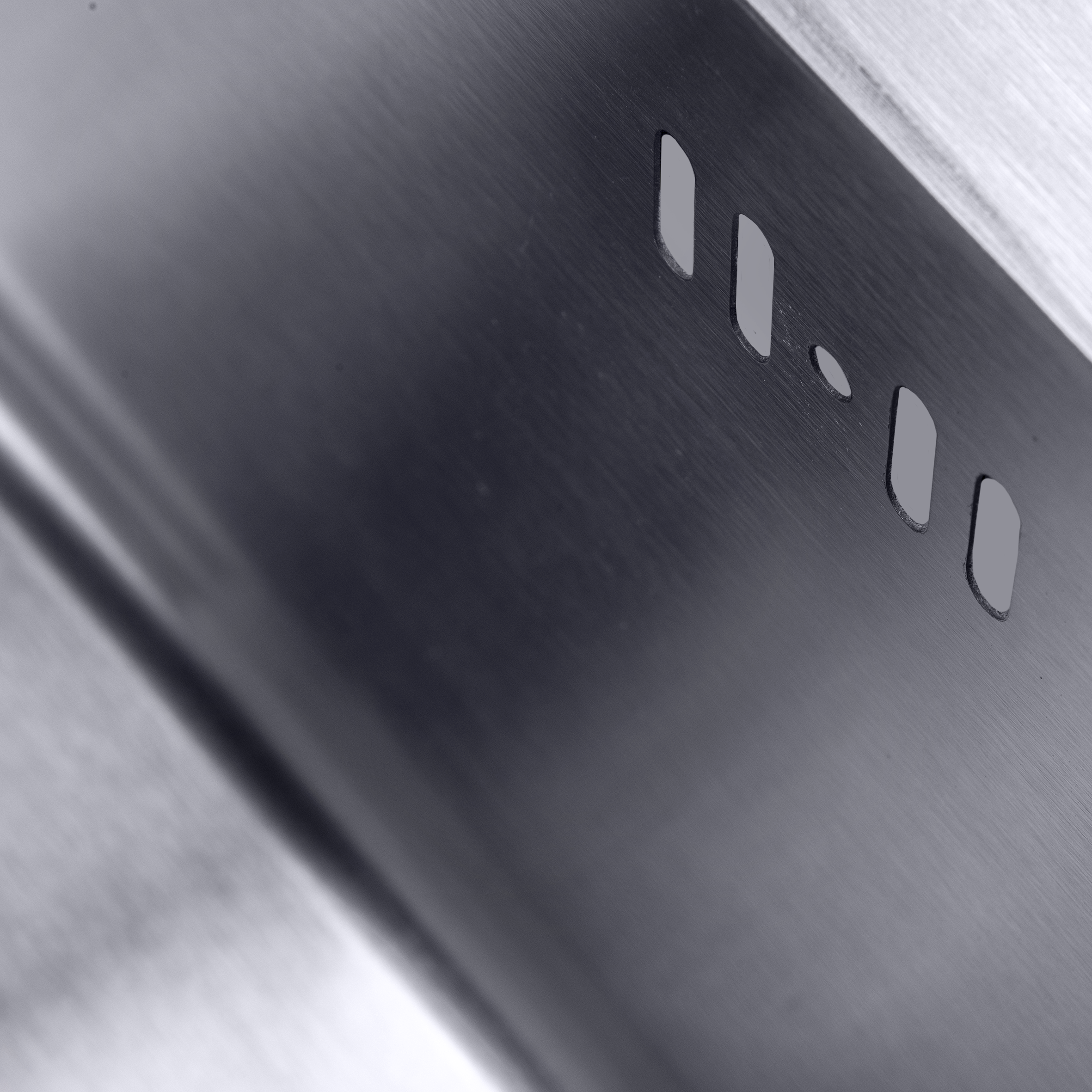 Lendo Online Spoelbak voor keuken 24x44x20cm zilver RVS